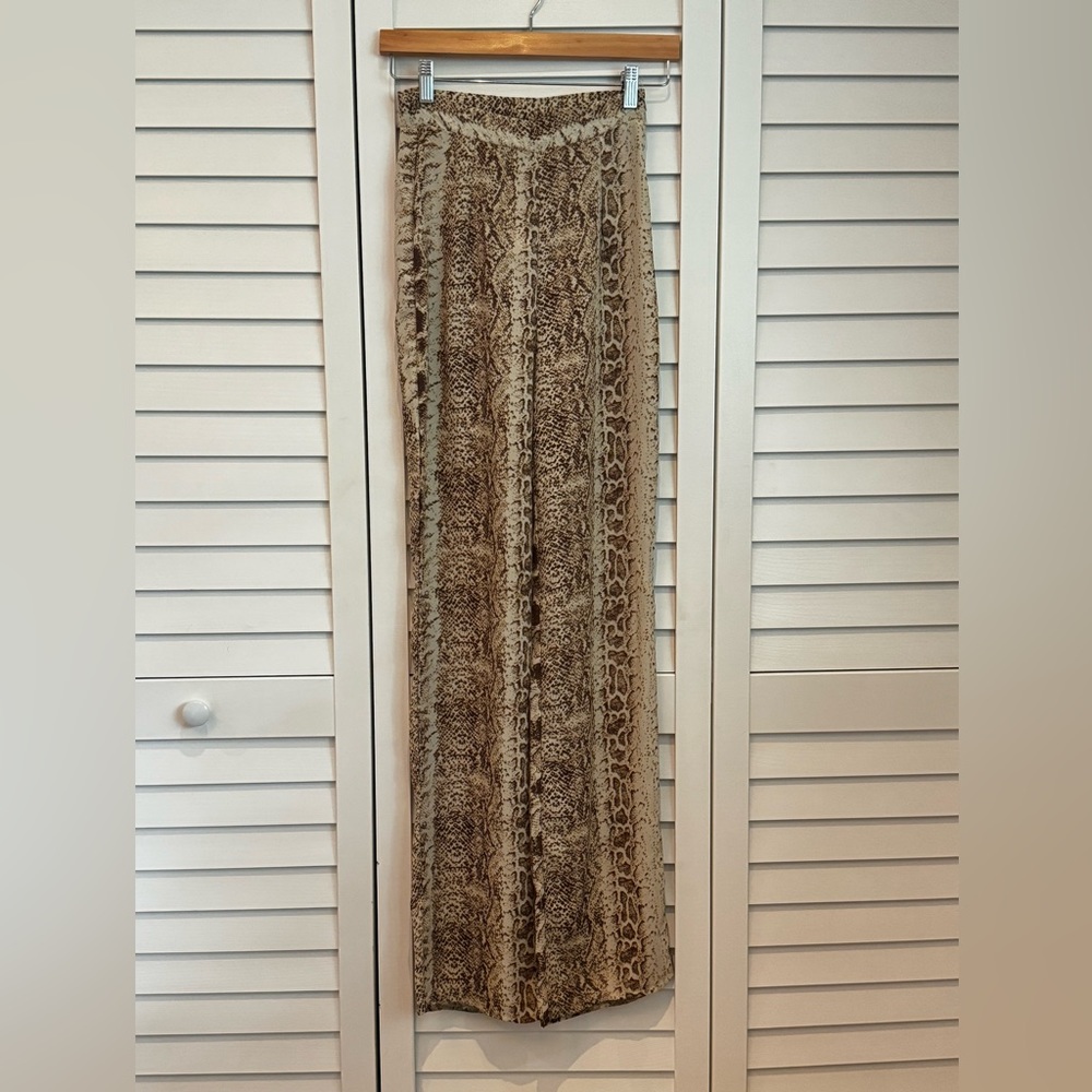 Vintage Club L snakeskin pants